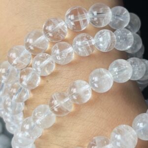 white rutilated quartz braelet 03