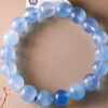 Aquamarine stone bracelet
